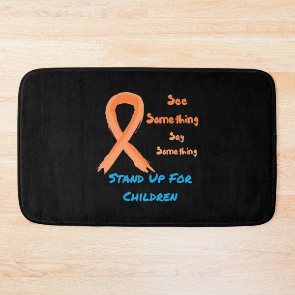 Item preview, See Something Say Something Child Abuse Awareness Ribbon   designed and sold by Ssirsohso.