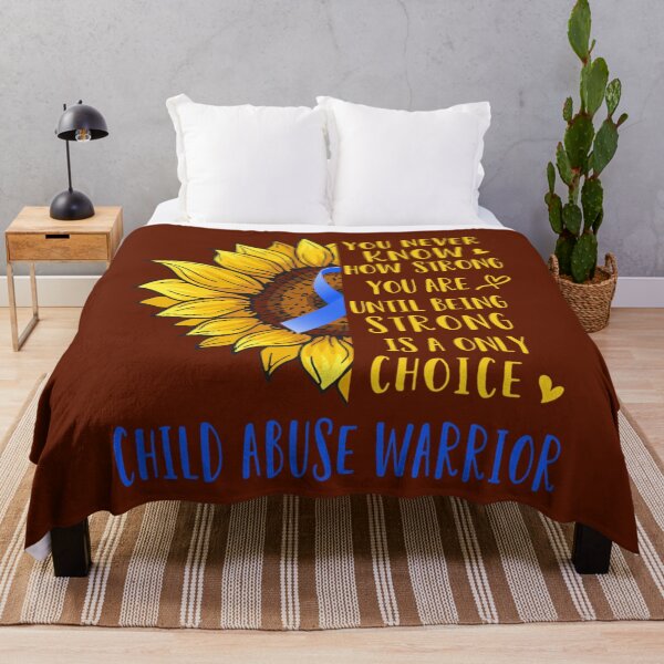 Item preview, Sunflower You Never Know How Strong You Are Child Abuse Warrior designed and sold by Ssirsohso.