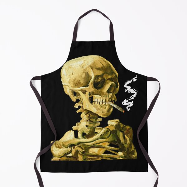 Item preview, Vincent van Gogh - Head of a skeleton with a burning cigarette designed and sold by TeeARTHY.
