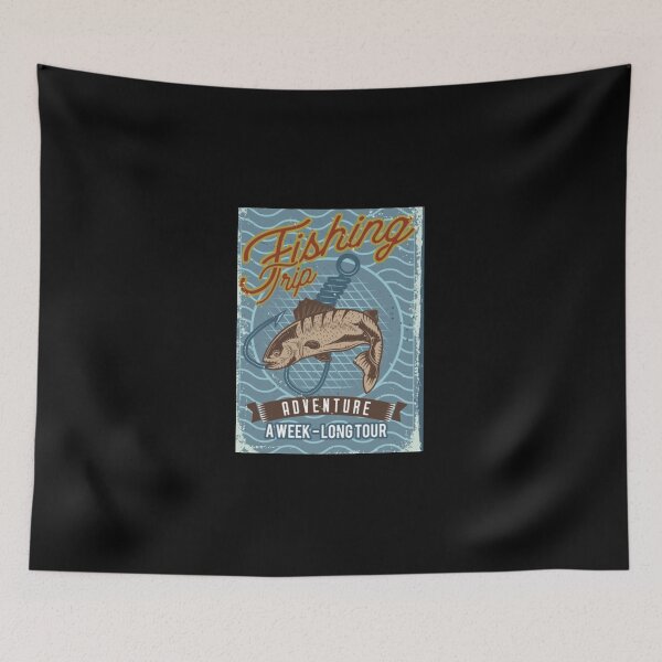 Item preview, Fishing Trip,a Week-Long Tour Essential Unisex t-shirt Classic T-Shirt designed and sold by PetraHoffmann.