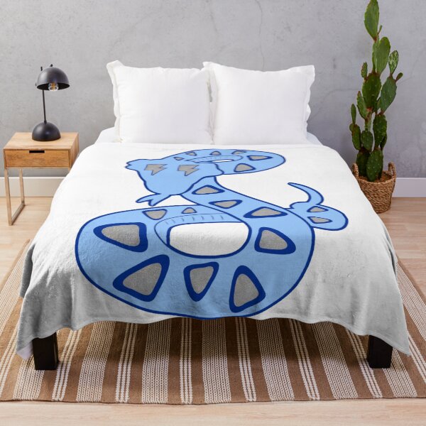 Item preview, lightning eye snake - blue designed and sold by Julia Santos.