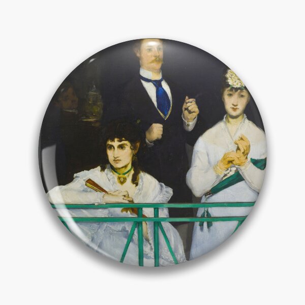 Item preview, Édouard Manet HD - The Balcony 1868 - 1869 designed and sold by Go Logo Designs.