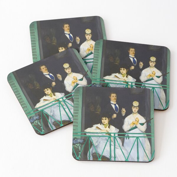 Item preview, Édouard Manet HD - The Balcony 1868 - 1869 designed and sold by Go Logo Designs.