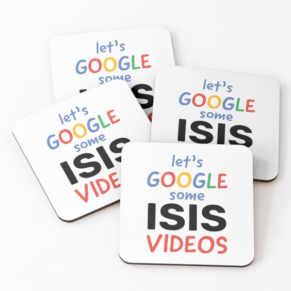 Item preview, Let's Google some ISIS Videos designed and sold by Steven Coman.