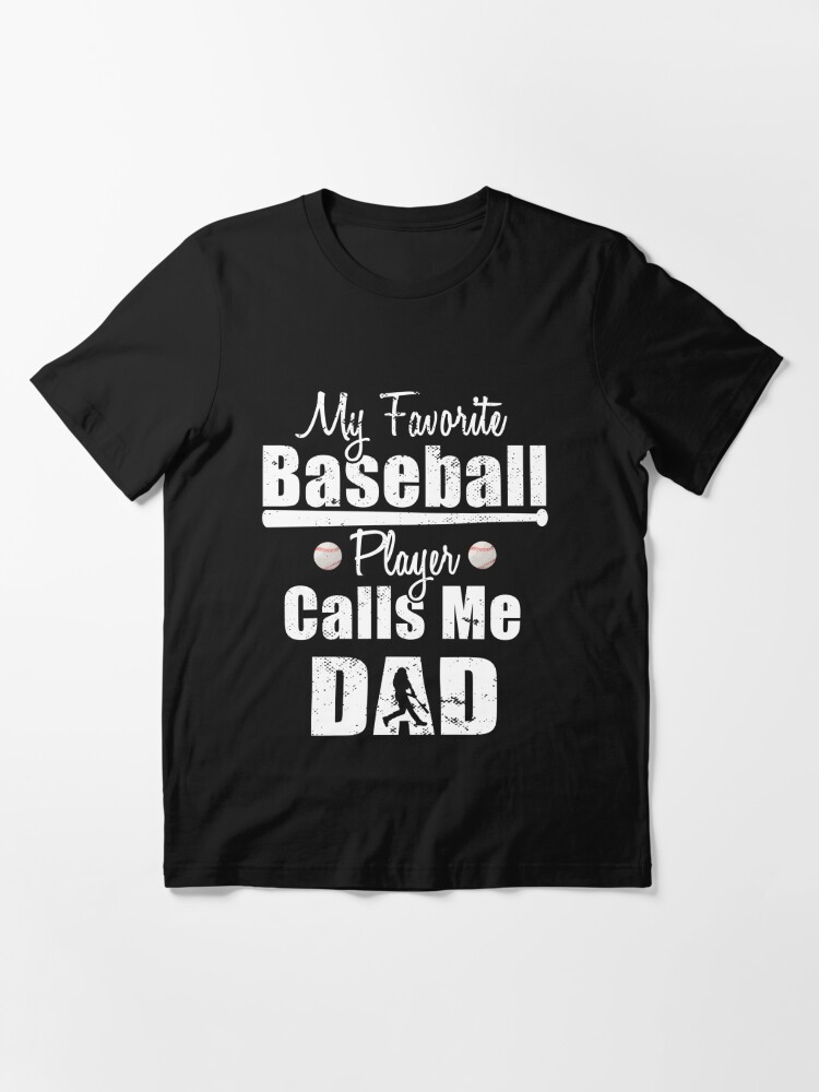 Baseball Dad Funny Baseball Father Essential T-Shirt for Sale by jubamerch