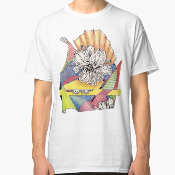 Flower Drawing Classic T-Shirt