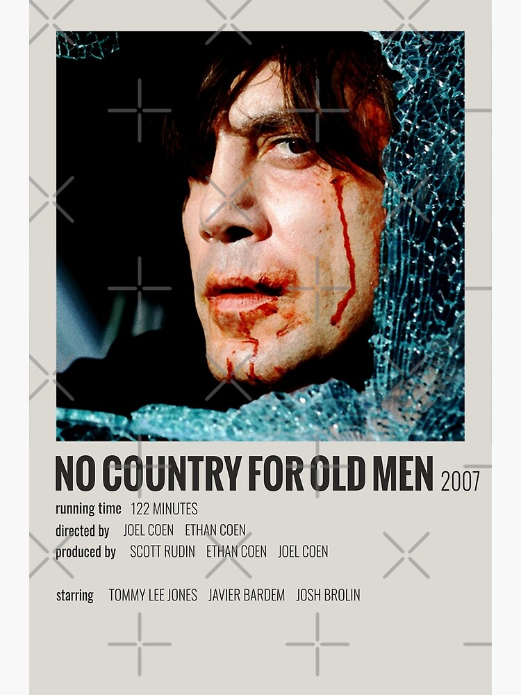 No Country for Old Men Poster coen Brothers, 2007 alternative