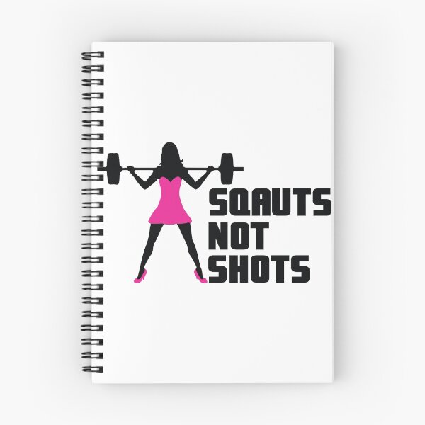 Item preview, Squats not Shots Dress Black designed and sold by almosthillwood.