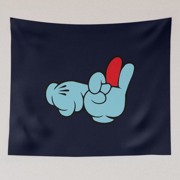 Item preview, Untitled MiDdle Finger Red finger funny gift  designed and sold by XpressYoursea.