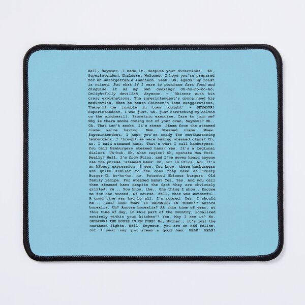 Item preview, The Entire Steamed Hams Script Essential T-Shirt designed and sold by SanaNahrg.
