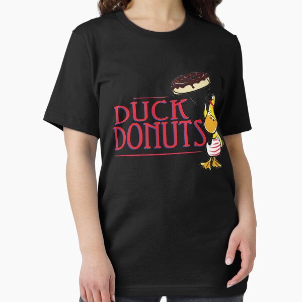Vista previa del artículo con la obra «Camiseta clásica donuts de pato», diseñado y vendido por alainae5973.