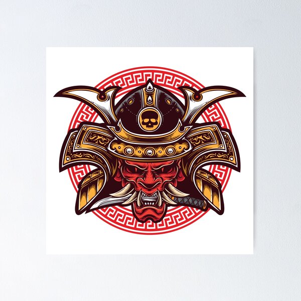 Item preview, Japanese, Red Oni Demon ,Runin designed and sold by Emil1993.