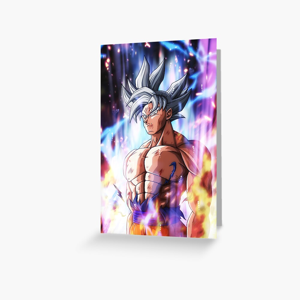 Gogeta ssj4 Greeting Card by Abyllion-art