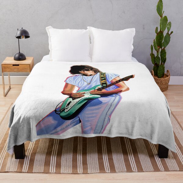 Artikelvorschau, Jeff Beck-Geschichten, die es jetzt wert sind, gelesen zu werden – Kunst im Retro-Stil entworfen und verkauft von Tonacostalow88.