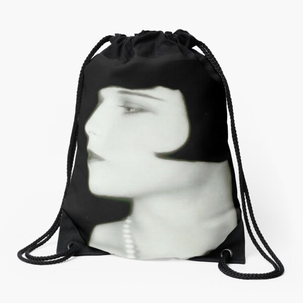 Classic Vintage Designs of Louise Brooks Iconic IT Girl! Drawstring Bag
