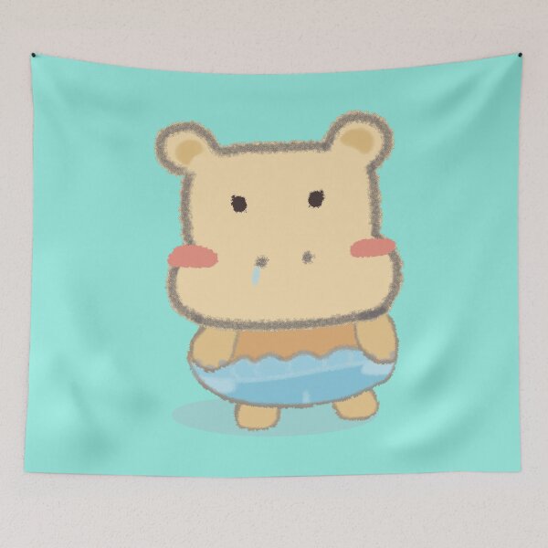 Item preview, Baby Hippo in Diaper designed and sold by MILdecals.