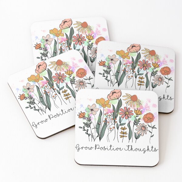 Item preview,  Grow Positive Thoughts  designed and sold by Halla-Merch.