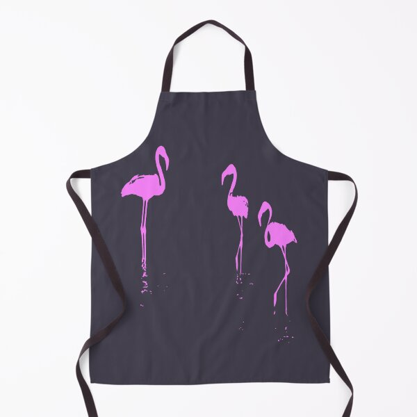 Item preview, Minimalistic Three Flamingos Silhouette In Pink designed and sold by taiche.