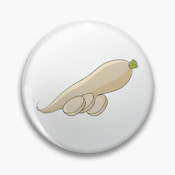 Item preview, Cartoon Japanese daikon designed and sold by ValeryFlame.