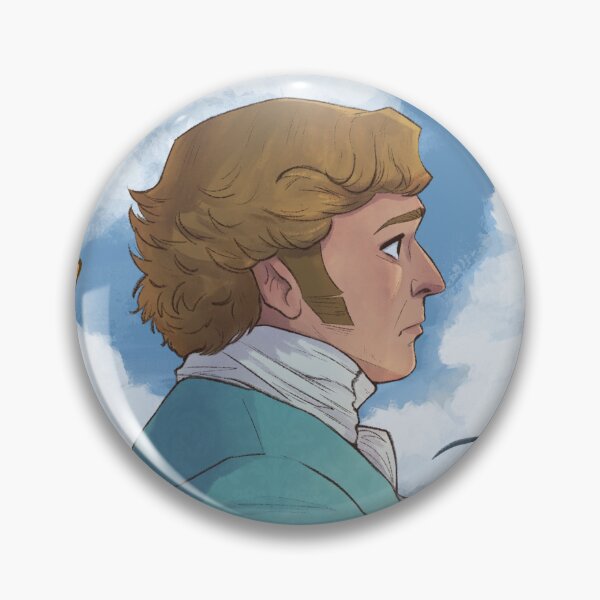 Item preview, "The Lighthouse" Stede Bonnet the Gentleman Pirate Cameo Portrait designed and sold by Bee-Witched.