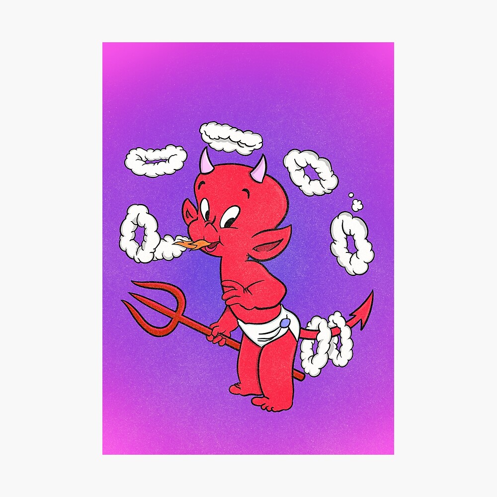 Hot Stuff Little Devil | Art Print