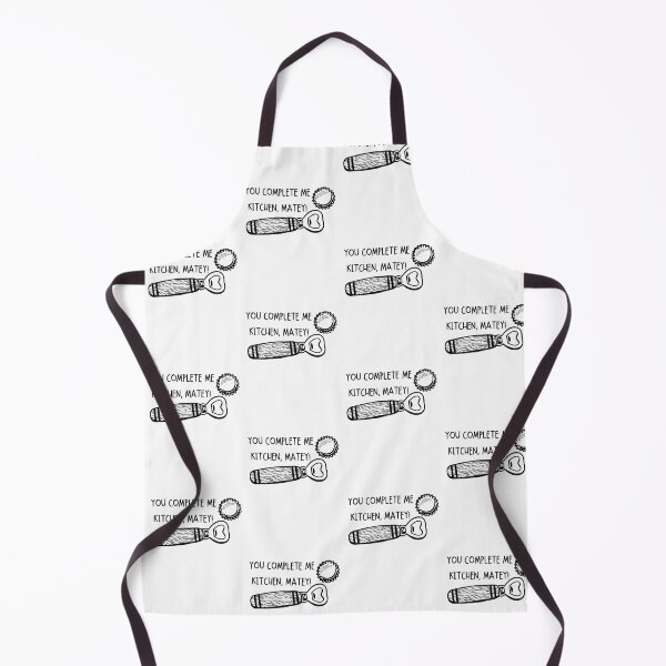 Item preview, You complete me kitchen, matey designed and sold by MissE Designs.