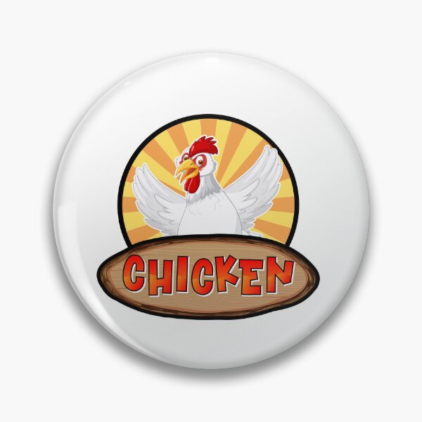Item preview, chicken poulet sticker. designed and sold by Lachkarstore.