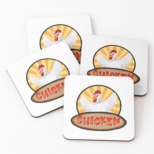 Item preview, chicken poulet sticker. designed and sold by Lachkarstore.
