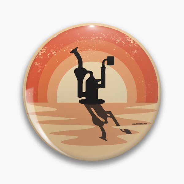Item preview, Cool Stoner Sunset Design with a Recycling Dab Rig Silhouette (Orange) designed and sold by YomeHayin.