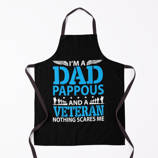Item preview, I39;m A Dad Pappous And A Veteran Nothings Scares Me Shirt designed and sold by AglerMiles.