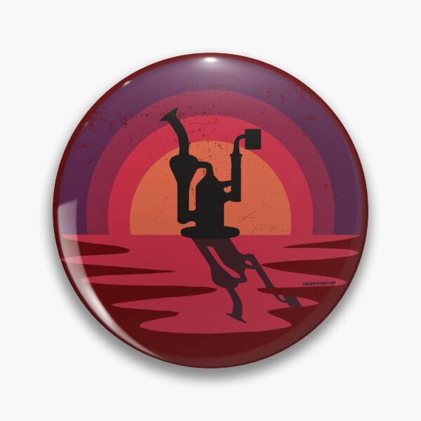 Item preview, Cool Stoner Sunset Design with a Recycling Dab Rig Silhouette (Red) designed and sold by YomeHayin.