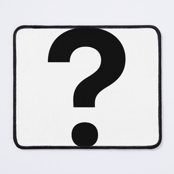 Item preview, question mark designed and sold by dzekoshopp.