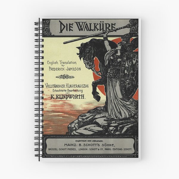 Item preview, Vintage Poster, Wagner&x27;s opera Die Walküre, 1899 Classic T-Shirt designed and sold by HannesEberha.