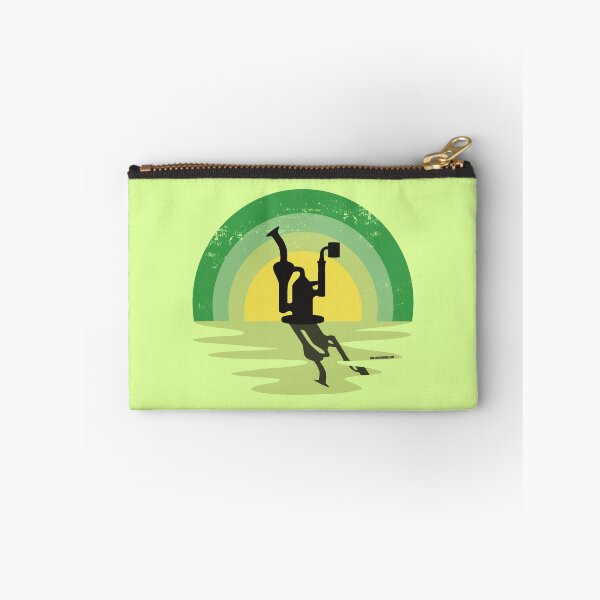 Item preview, Cool Stoner Sunset Design with a Recycling Dab Rig Silhouette (Lime Green) designed and sold by YomeHayin.