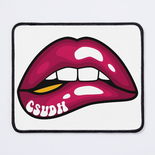 Item preview, CSUDH Cal State Dominguez Hills Lips designed and sold by kkosmicki.