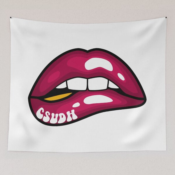 Item preview, CSUDH Cal State Dominguez Hills Lips designed and sold by kkosmicki.