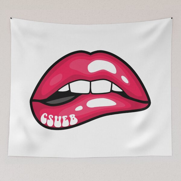 Item preview, CSUEB Cal State East Bay Lips designed and sold by kkosmicki.