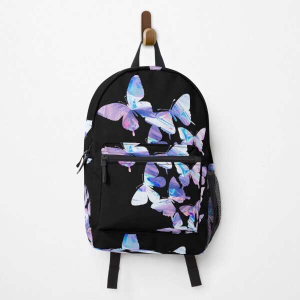 Item preview, Holographic Iridescent Foil Texture Flying Butterflies designed and sold by Cawaiico.