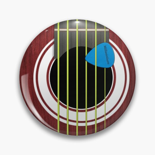 Item preview, Acoustic Guitar - Sound hole, strings and pick designed and sold by Ricisme.