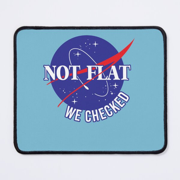 Item preview, NASA Not Flat We Checked Essential T-Shirt designed and sold by SarahEmmer.