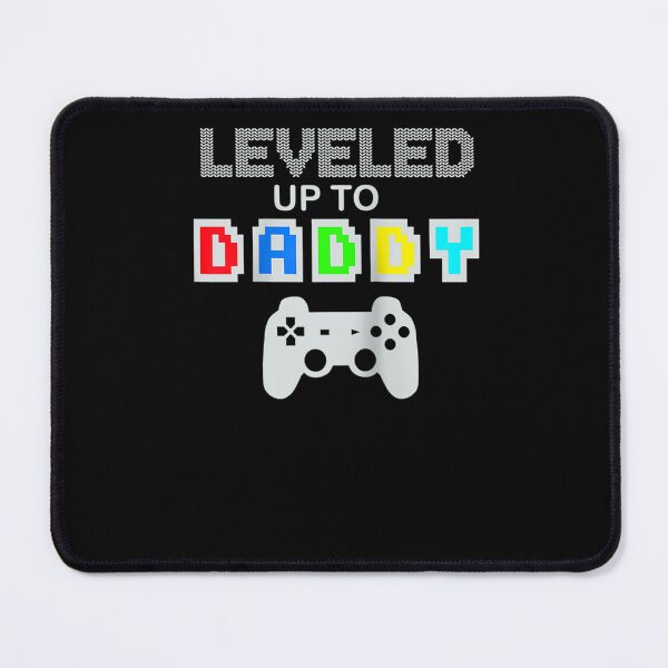 Item preview, Leveled up to DADDY Tess for Father Day Funny Raglan Baseball Tee designed and sold by BortnerZelma.