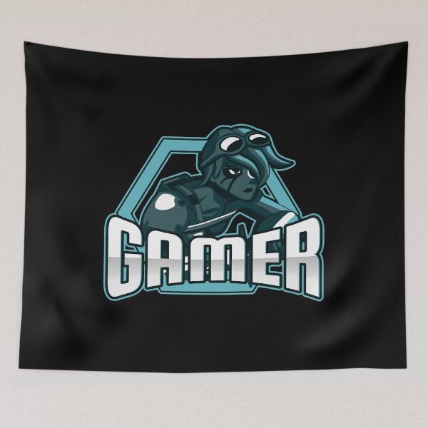 Item preview, Gamer with Female Mercenary designed and sold by PRIVARSHU.