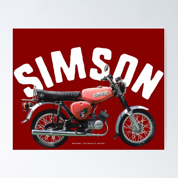 Simson S51 Elektronik V4 Poster for Sale by mipimi