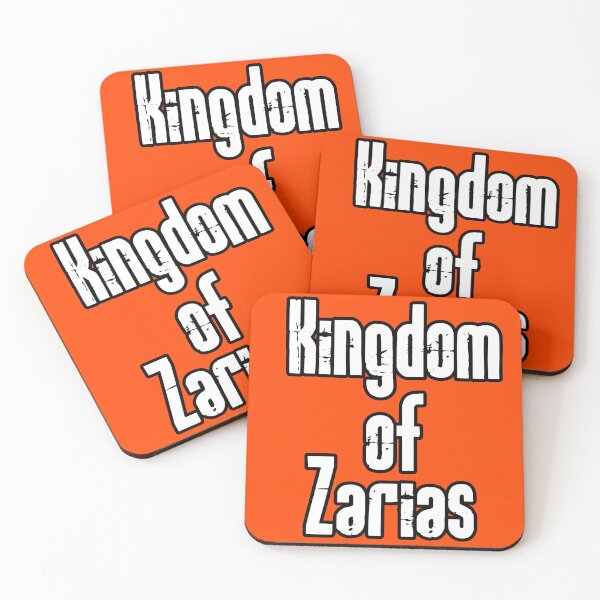 Item preview, Kingdom of Zarias Logo- White on Orange designed and sold by Greenwood2112.