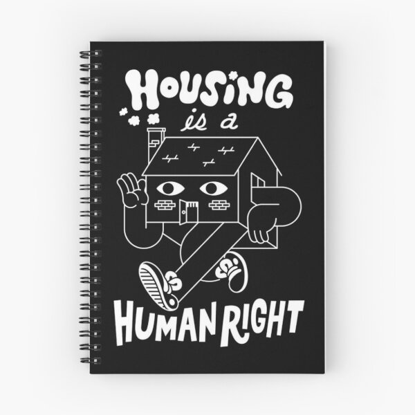 Item preview, Housing Human Right Black designed and sold by abilannart.