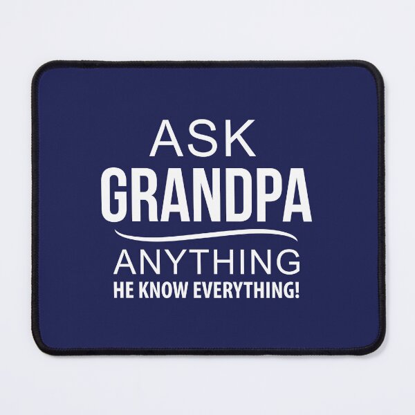 Item preview, Ask Grandpa Anything-Gift For Grandpa-Funny Fathers Day Gift designed and sold by namiabi.