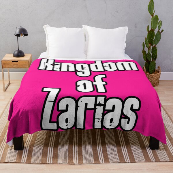 Item preview, Kingdom of Zarias Logo- White on Pink designed and sold by Greenwood2112.
