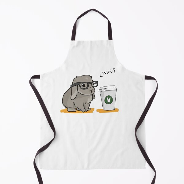 Item preview, The Basic Hipster Bunny designed and sold by thebunnylady.