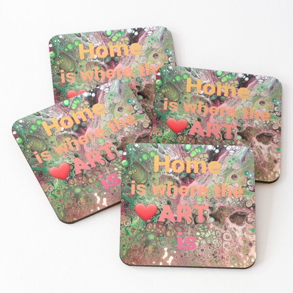 Item preview, Home is where the ❤Art is!:) designed and sold by ArtandSoulFluidArt.
