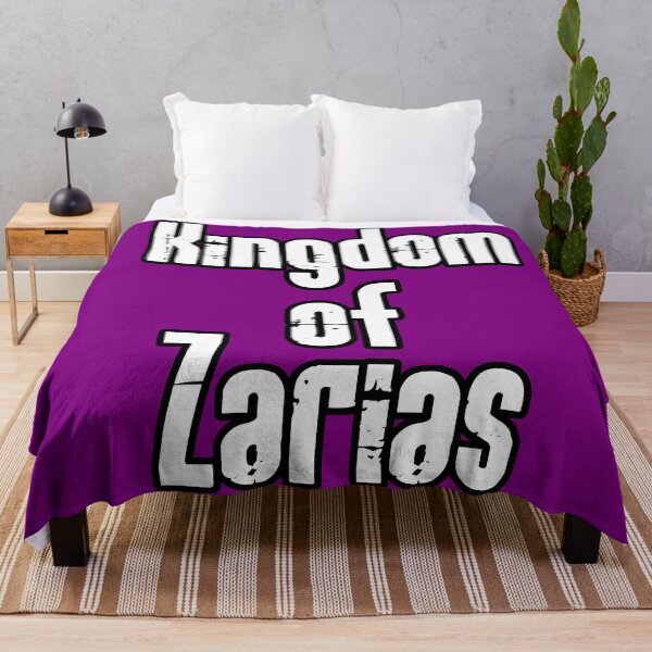Item preview, Kingdom of Zarias Logo- White on Purple designed and sold by Greenwood2112.